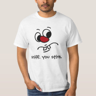 Camiseta Algo cara Stinky gruñona