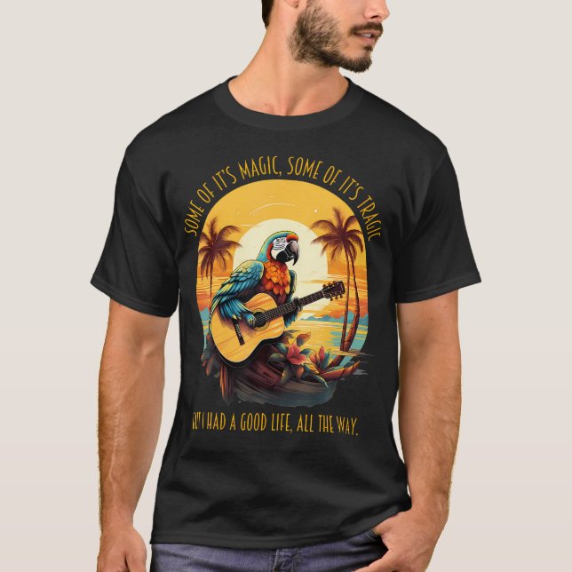 Camiseta Algo De Magia De Su Trágico Funn De Loro (Anverso)
