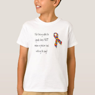 Camiseta algo decir - autismo