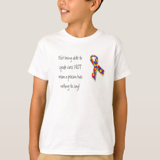 Camiseta algo decir - autismo