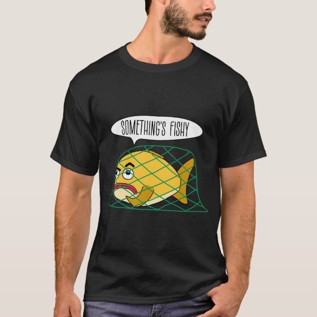 Camiseta Algo está sospechoso (Anverso)