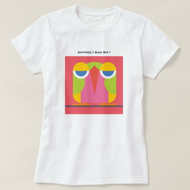 Camiseta ¡Algo hay que dar! (Diseño del anverso)