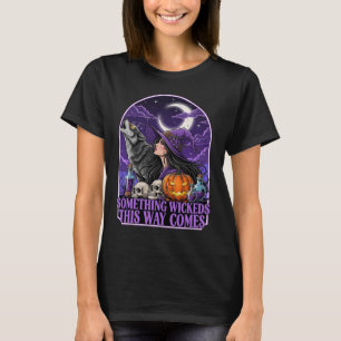 Camiseta Algo Malvado De Esta Manera Viene - Halloween De T