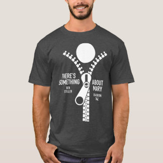 Camiseta Algo pasa con Mary Póster alternativo