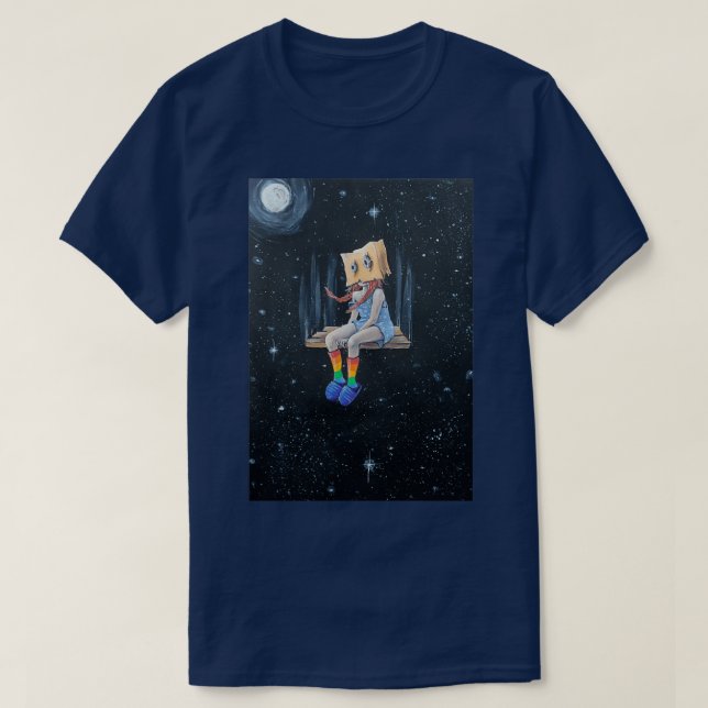 Camiseta Algo pequeño (Diseño del anverso)