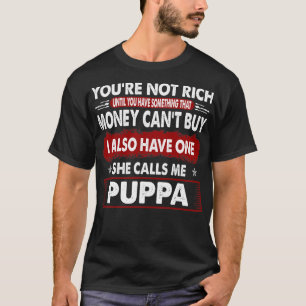 Camiseta Algo Que Money Cant Buy Me Llama Regalo Puppa