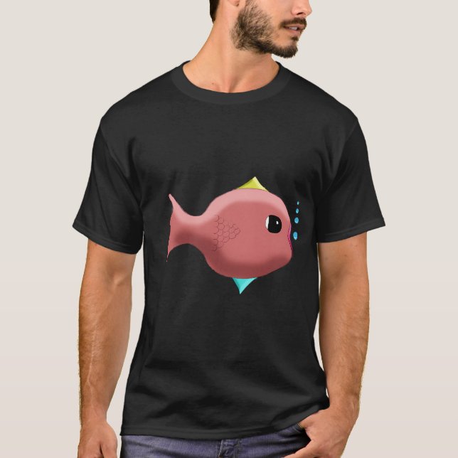 Camiseta Algo sospechoso fondo transparente (Anverso)