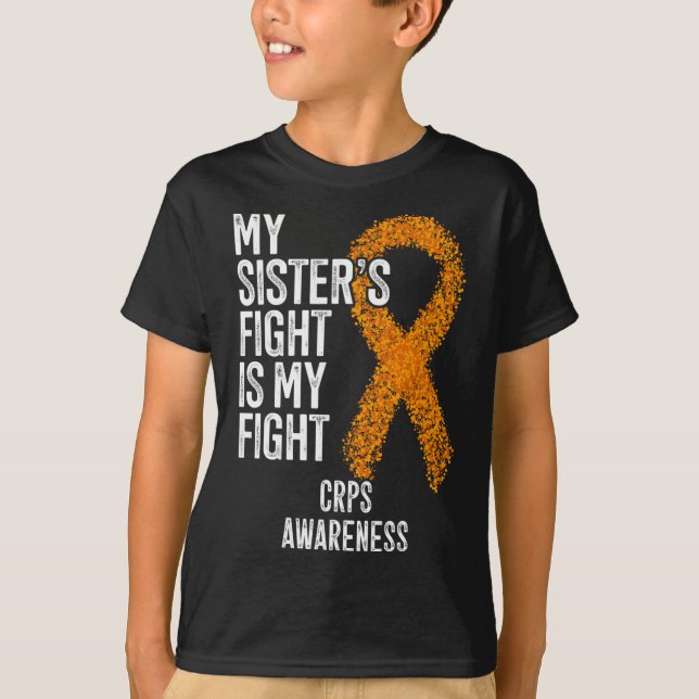 Camiseta Algodistrofia La lucha de mi hermana es mi lucha (Anverso)