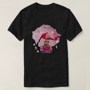 Camiseta Algodón de azúcar helado día caluroso soleado