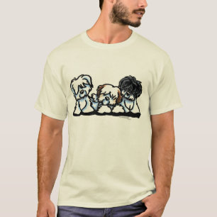 Camiseta Algodón De Tulear Trio