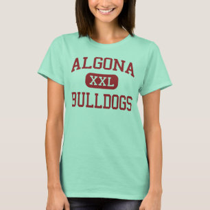 Camiseta Algona - Bulldoges - Escuela Secundaria - Algona I