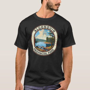 Camiseta Algonquin Parque Provincial Viaje Arte Vintage