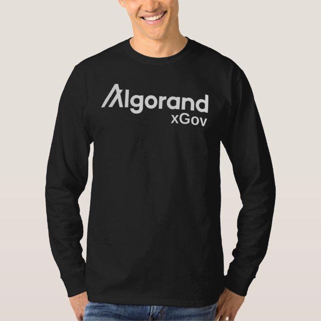Camiseta Algorand Xgov Algo Gobernador (Anverso)