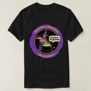 Camiseta Algoritmo Alquimista Alquimia de Datos Genómicos