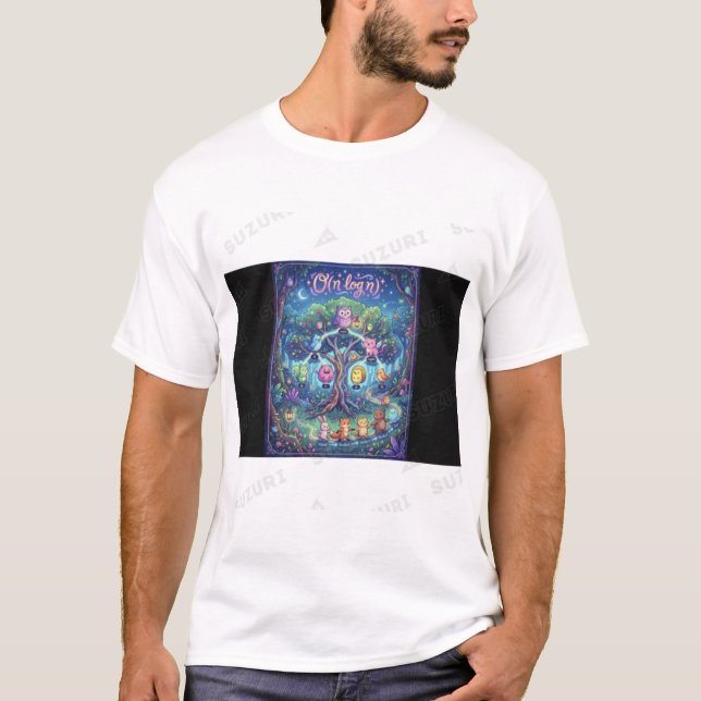 Camiseta Algoritmo Árbol Binario O(n log n) | CS C (Anverso)