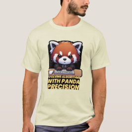 Camiseta Algoritmos evolutivos con precisión Panda
