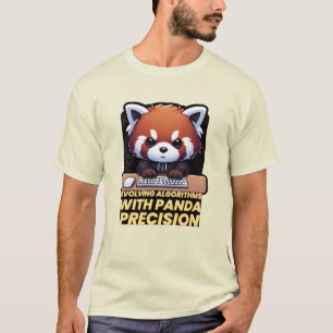 Camiseta Algoritmos evolutivos con precisión Panda
