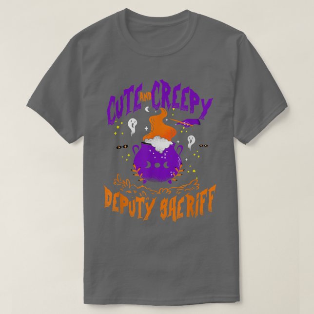 Camiseta Alguacil adjunto asustado - Alguacil adjunto diver (Diseño del anverso)