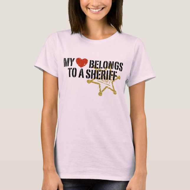 Camiseta Alguacil de mi corazón (Anverso)