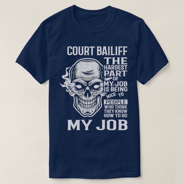 Camiseta Alguacil del Tribunal (Diseño del anverso)