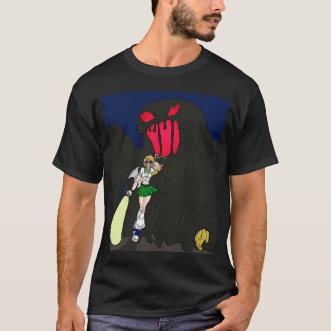 Camiseta ¿Alguien allí? (Anverso)