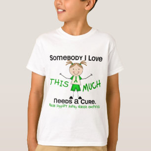 Camiseta Alguien amor de I - enfermedad de riñón (chica)