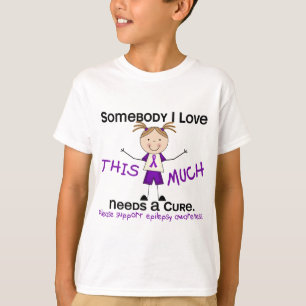 Camiseta Alguien amor de I - epilepsia (chica)