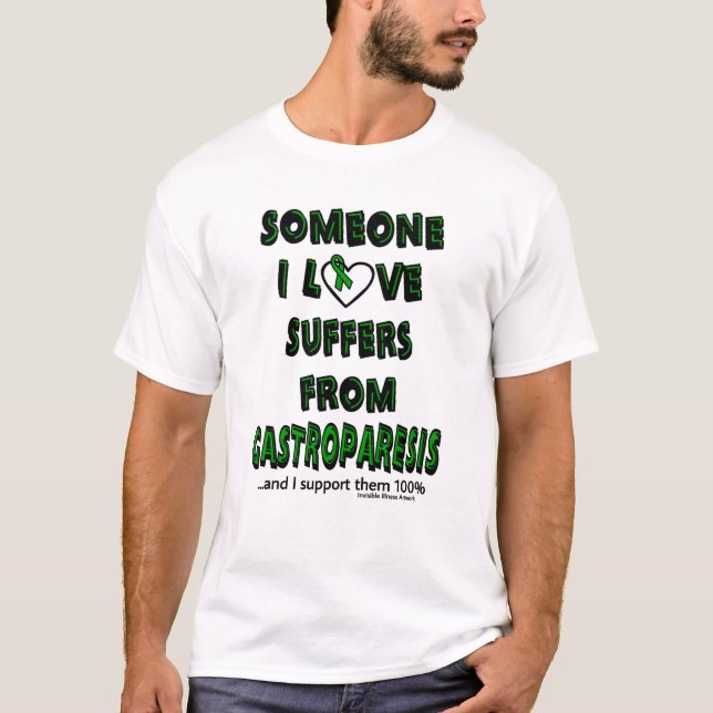 Camiseta Alguien amor… Gastroparesis de I (Anverso)