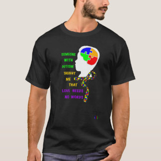 Camiseta Alguien Con Autismo Me Enseñó Conciencia Del Espec