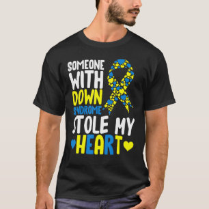 Camiseta Alguien Con Síndrome De Down Me Robó La Trisomía D