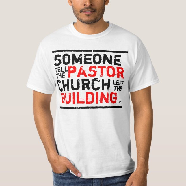 Camiseta ¡alguien dice al pastor! (Anverso)