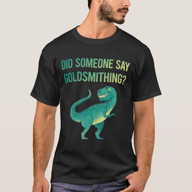 Camiseta Alguien Dice Orfebrería Orfebre (Anverso)