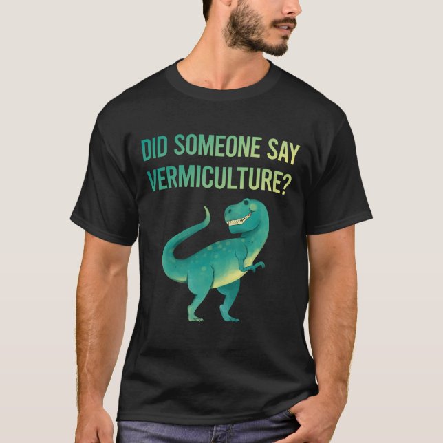 Camiseta Alguien diga Vermiculum Vermicompost (Anverso)