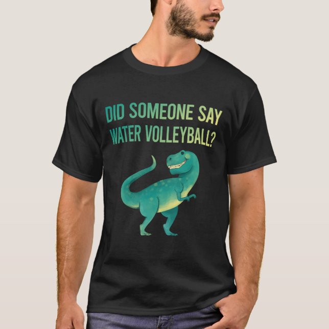 Camiseta Alguien diga voleibol acuático (Anverso)