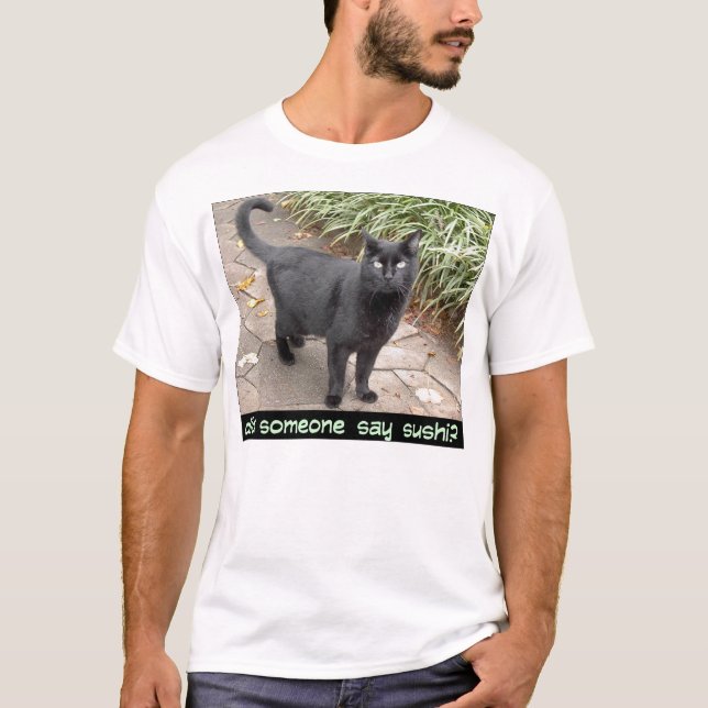 Camiseta ¿alguien dijo el sushi? (Anverso)