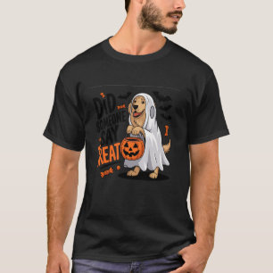 Camiseta ¿Alguien dijo golosina Halloween perro Retriever d
