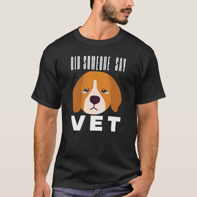 Camiseta ¿Alguien dijo que el gato Mascota de veterinaria d (Anverso)