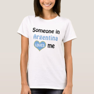 Camiseta Alguien en Argentina me ama