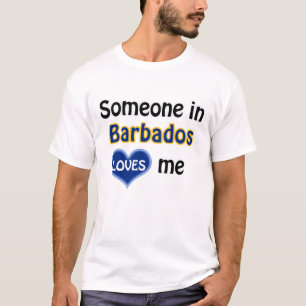 Camiseta Alguien en Barbados me ama