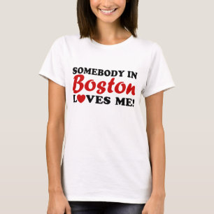 Camiseta Alguien en Boston me ama