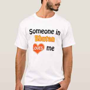 Camiseta Alguien en Bután me ama