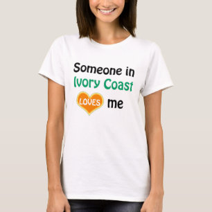 Camiseta Alguien en Costa de Marfil me ama