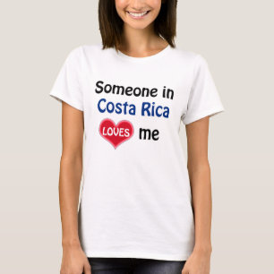 Camiseta Alguien en Costa Rica me ama