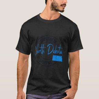 Camiseta Alguien En Dakota Del Norte Me Ama Dakota Del Nort