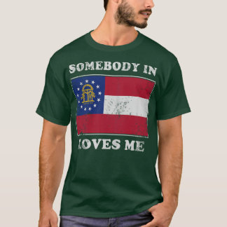 Camiseta Alguien En Georgia Me Ama