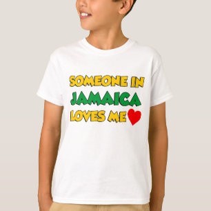 Camiseta Alguien en Jamaica me ama