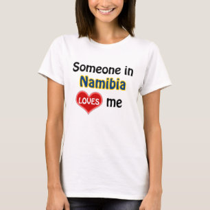 Camiseta Alguien en Namibia me ama