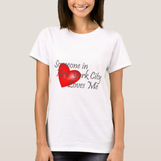 Camiseta Alguien en New York City me ama