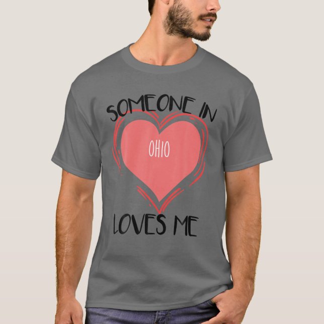 Camiseta Alguien En Ohio Me Ama (Anverso)