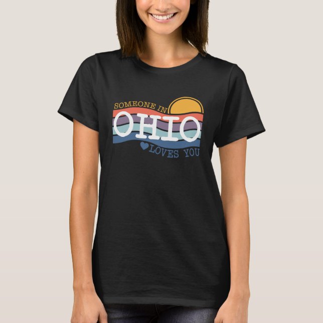 Camiseta Alguien en Ohio te ama (Anverso)